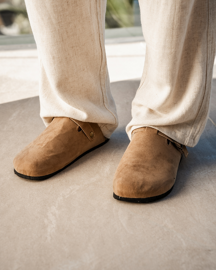 Michelloo Suede Clogs