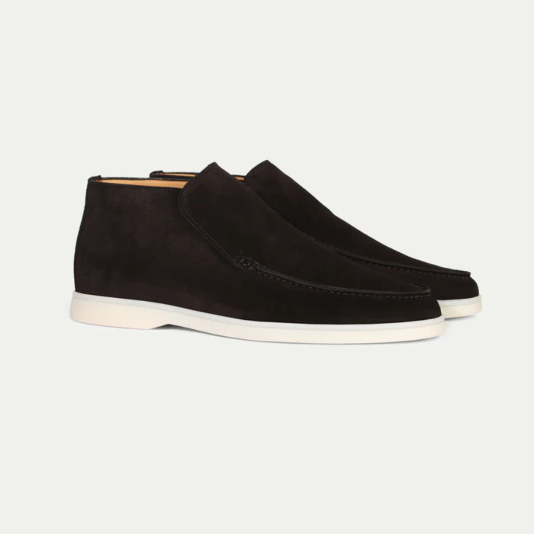 Black avenue loafers
