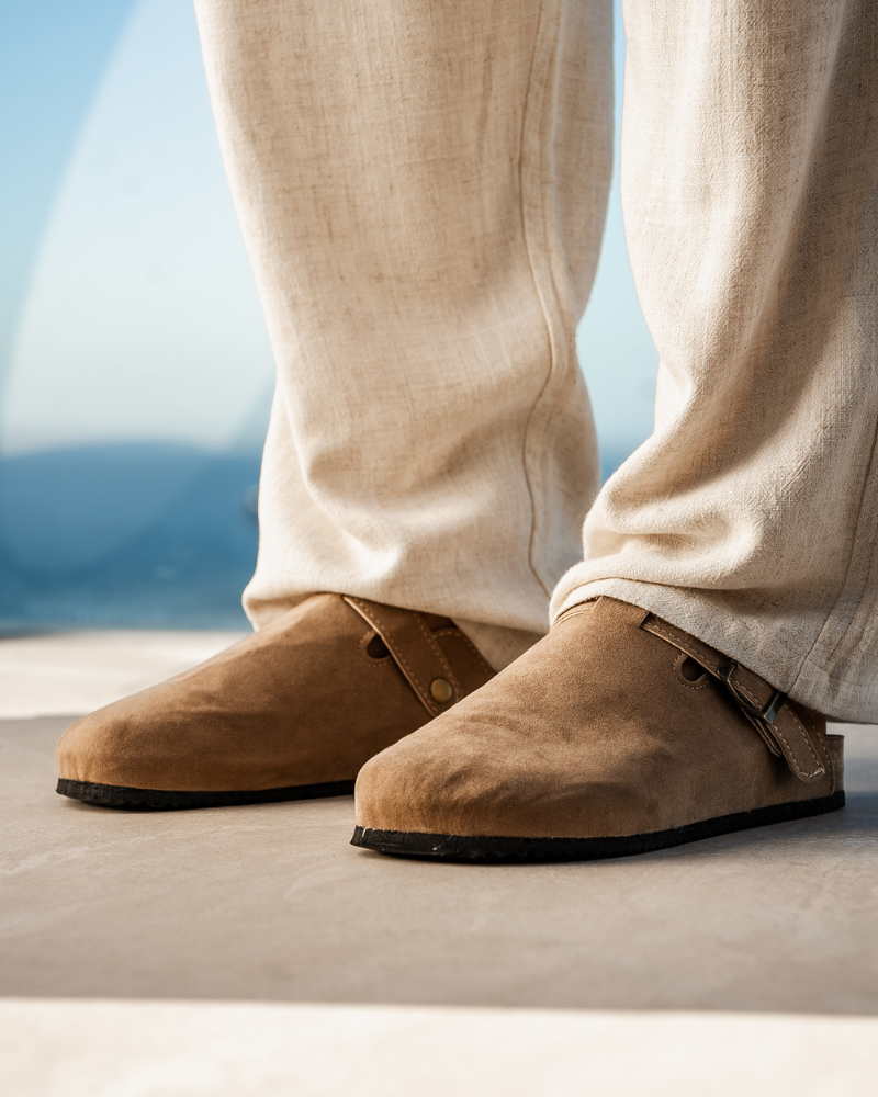 Michelloo Suede Clogs