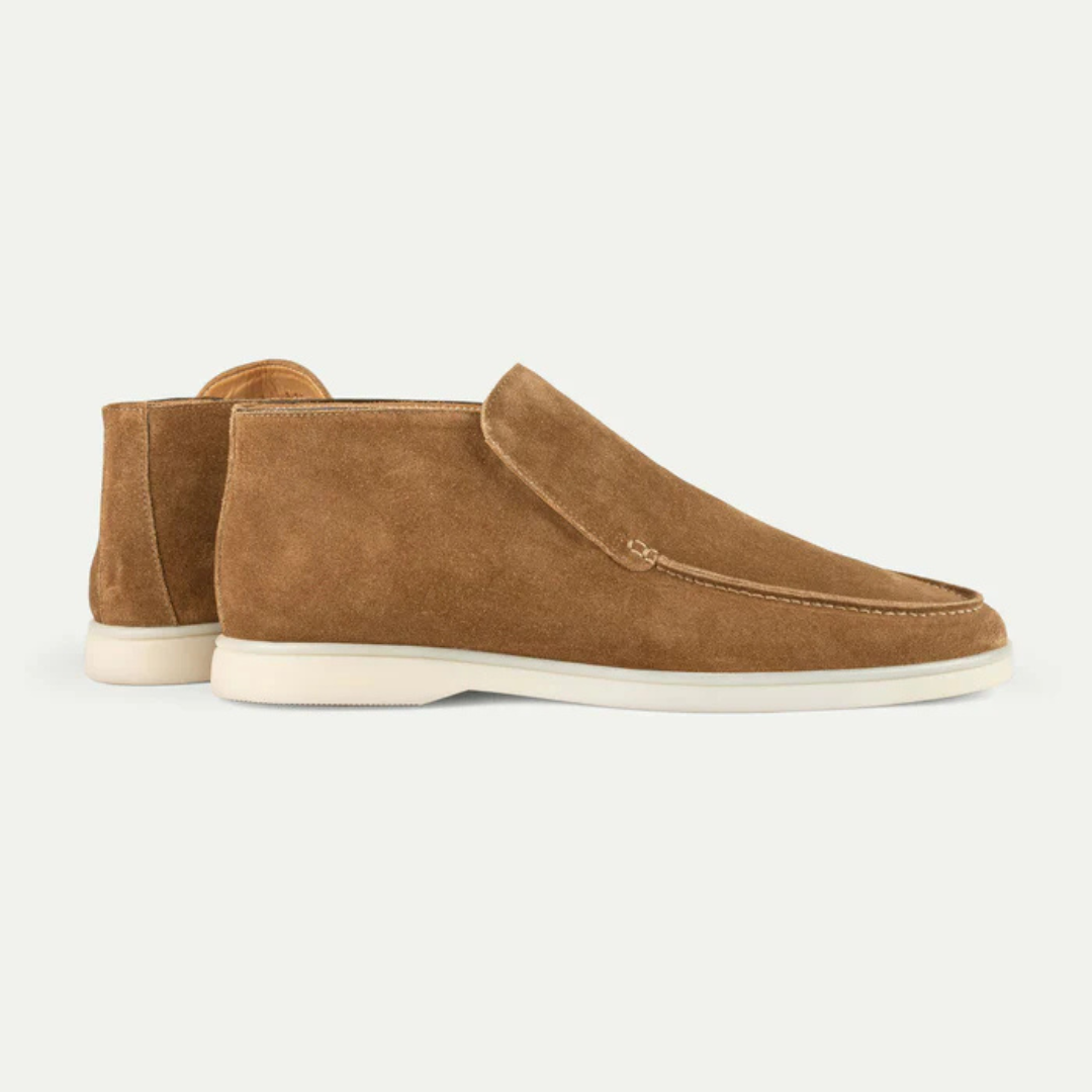 Beige avenue loafers