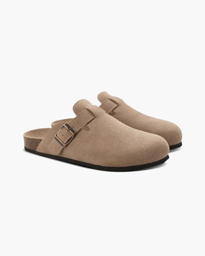 Michelloo Suede Clogs