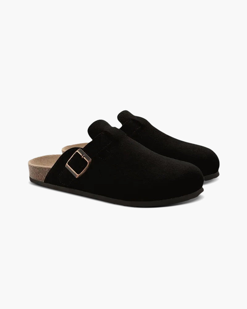 Michelloo Suede Clogs