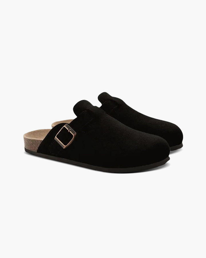 Michelloo Suede Clogs