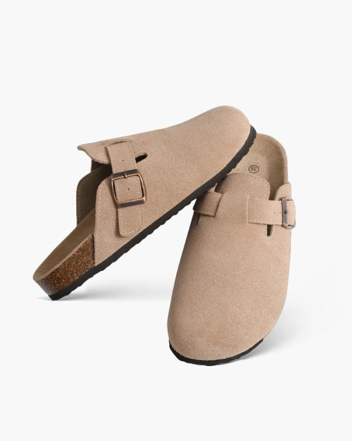 Michelloo Suede Clogs